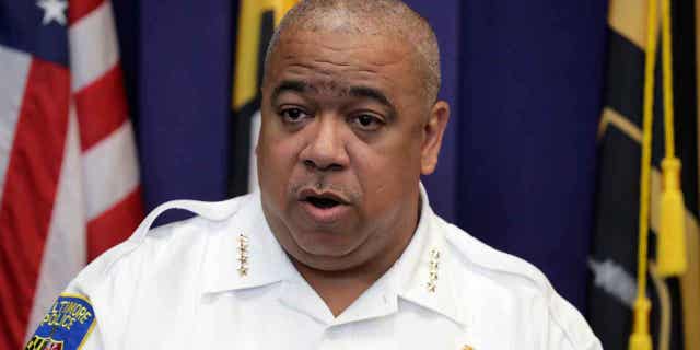 Baltimore Police Commissioner Michael Harrison