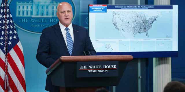 White House infrastructure coordinator Mitch Landrieu