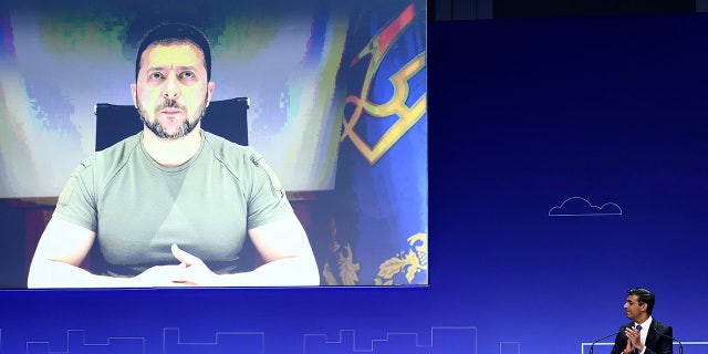 La Unión Europea presenta un enorme plan plurianual para reconstruir Ucrania 4 Zelensky se dirige a la Conferencia sobre la Restauración de Ucrania por vídeo