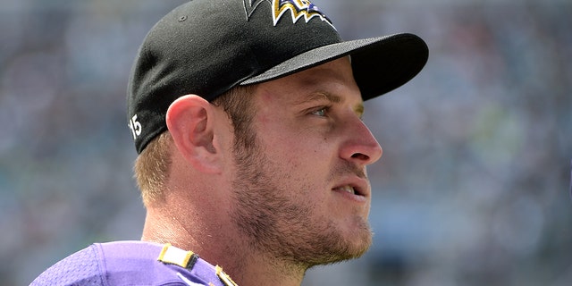 Baltimore Ravens quarterback Ryan Mallett