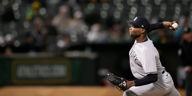 Germán on the mound