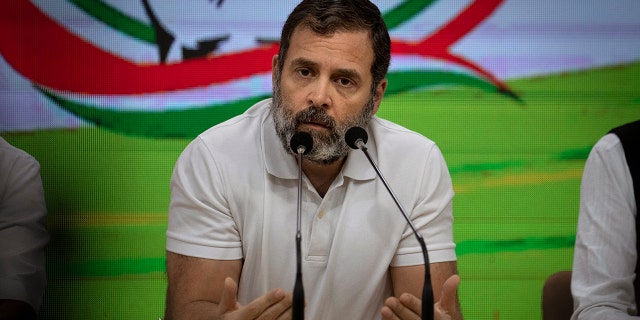 Indian opposition leader Rahul Gandhi