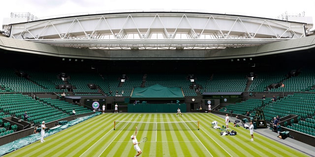 Tennis court wimbledon