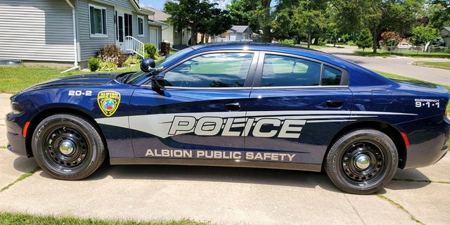 Albion Department of Public Safety vehicle