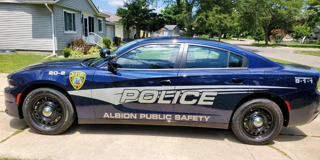 Albion Department of Public Safety vehicle