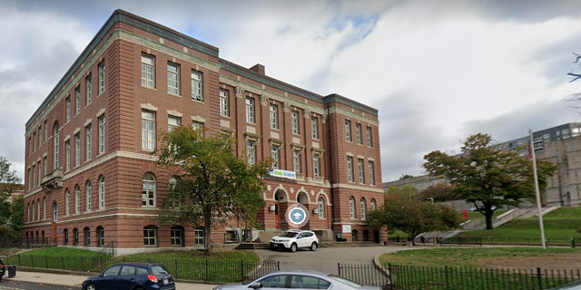 Brighton High School seen from the street