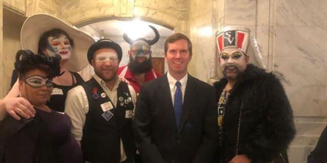 Gov. Andy Beshear and LGBTQ group