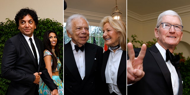 Biden-Modi state dinner guests include M. Night Shyamalan, Ralph Lauren, Tim Cook