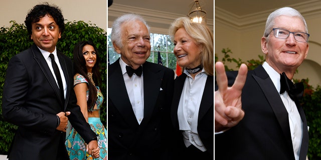 Biden-Modi state dinner guests include M. Night Shyamalan, Ralph Lauren, Tim Cook