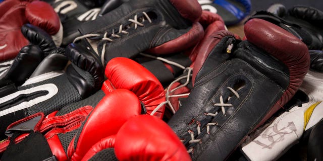 Boxing gloves in New York