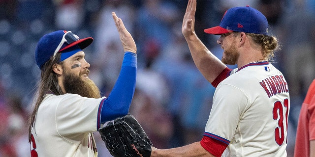 Brandon Marsh and Craig Kimbrel