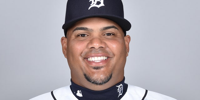 Bryan Pena with the Tigers