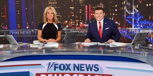 Martha MacCallum and Bret Baier