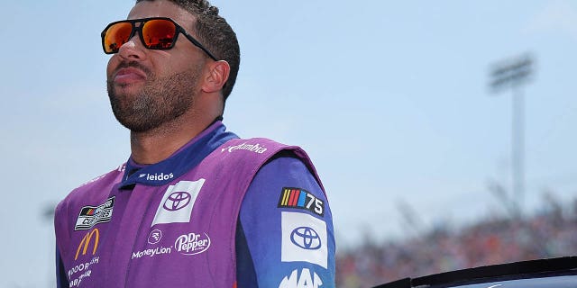 Bubba Wallace in Illinois