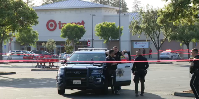 San Jose, California carjacking and stabbing crime scene