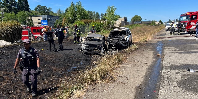 stolen vehicle high speed pursuit