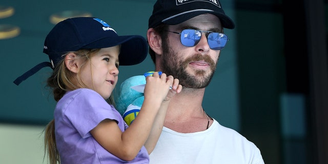 Chris Hemsworth and India Rose