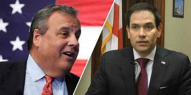 Chris Christie and Marco Rubio