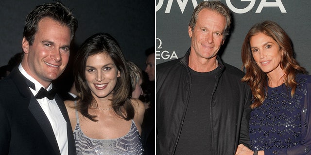 Cindy Crawford and Rande Gerber then and now split