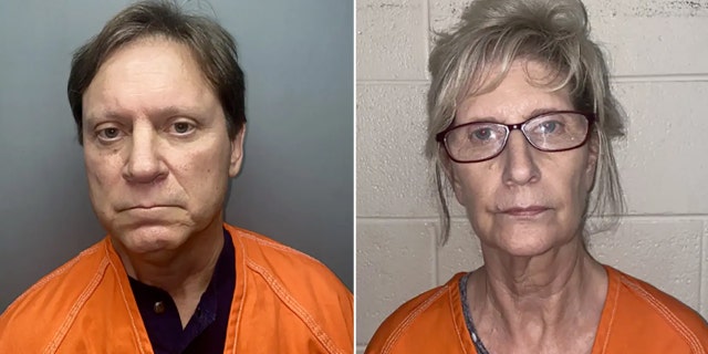Clay and Sheila Fletcher mugshots