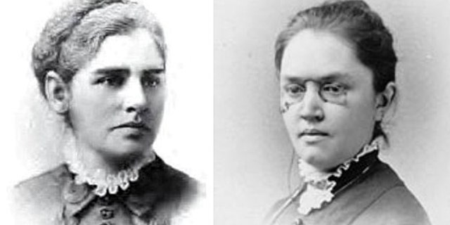 Katherine Lee Bates and partner