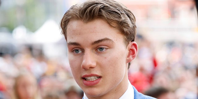 Connor Bedard on red carpet