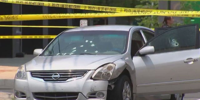 Car crime scene DC
