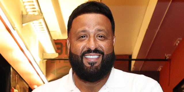 DJ Khaled smiles