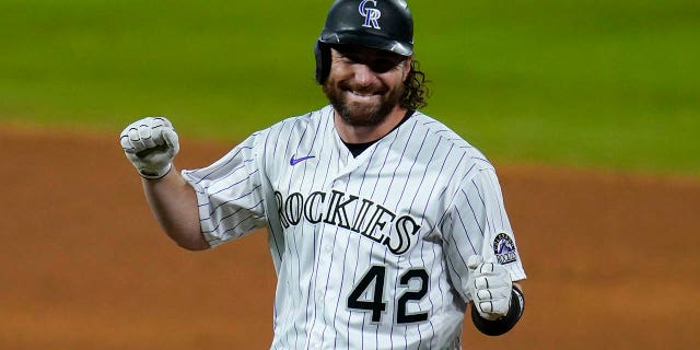 Daniel Murphy smiles