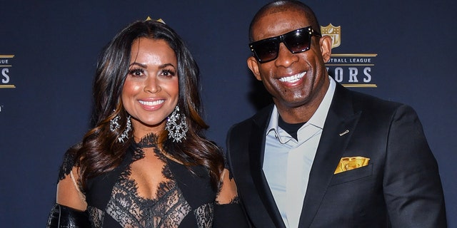 Deion Sanders and Tracey Edmonds