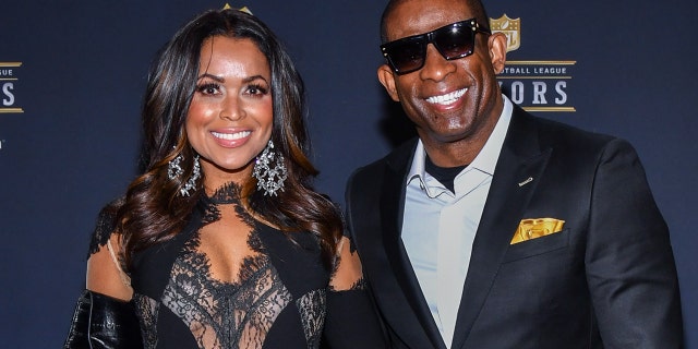 Deion Sanders and Tracey Edmonds