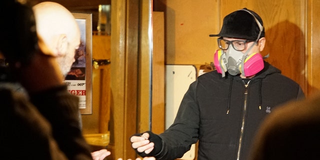 Zak and the guys preparing for mini investigation in basement of the casino