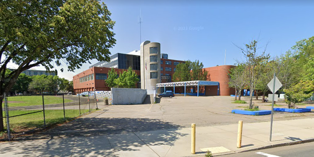 street view toward English High School in Boston