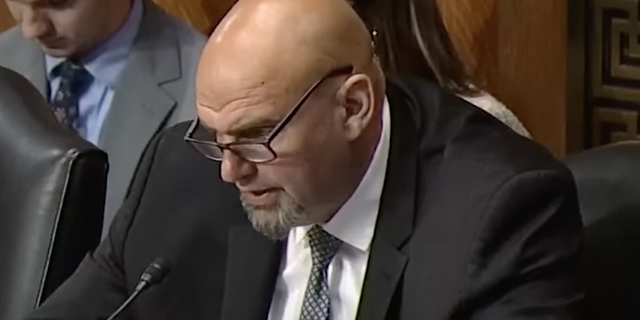 Fetterman at hearing