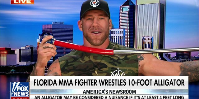 mma fighter alligator rod