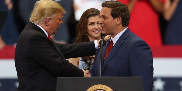 Trump and DeSantis