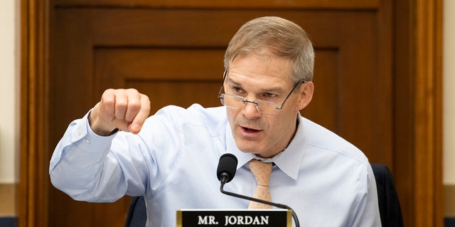 Jim Jordan speaks before the House subcommittee