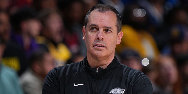 Frank Vogel coaches the Lakers