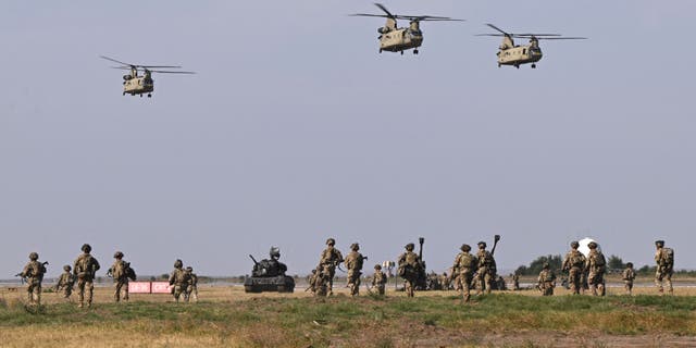 NATO air drills
