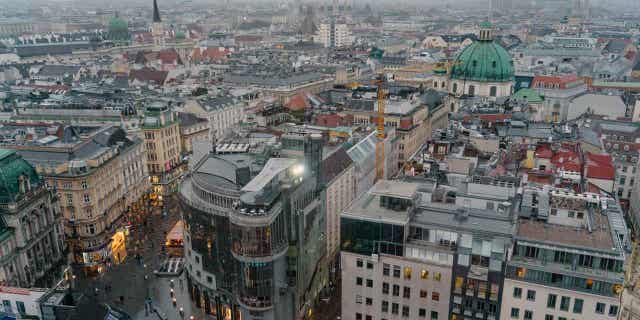 Austrian skyline