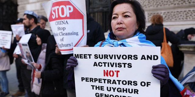 Uyghur protest