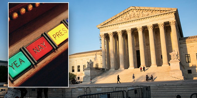 Supreme Court, buttons