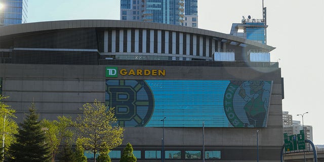 The exterior of the TD Garden
