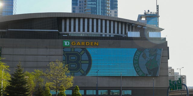 The outside of TD Garden