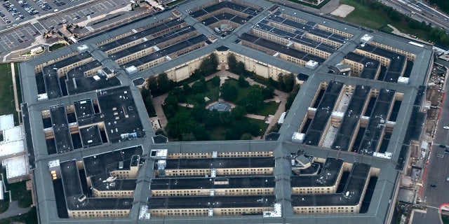 View of the Pentagon for the sky