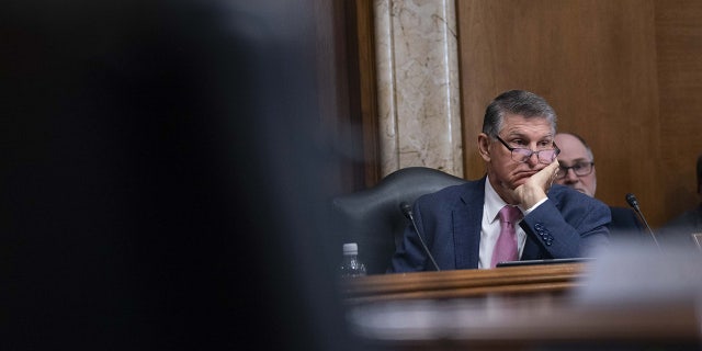 Joe Manchin in Senate hearing