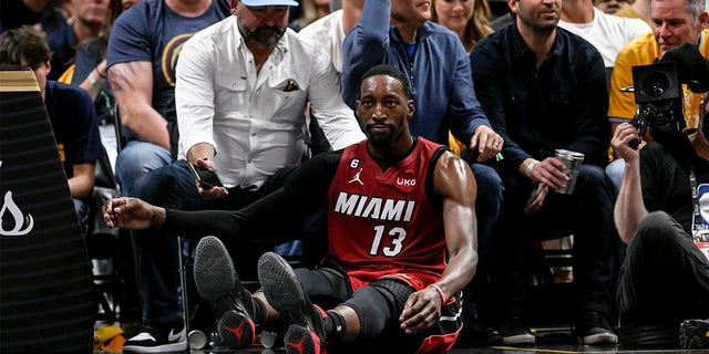 Bam Adebayo plays in Game 1 of the NBA Finals