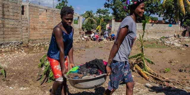 Flood aftermath Haiti