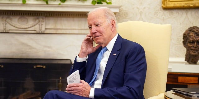 Biden in the Oval Office