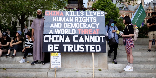 Uyghur protest